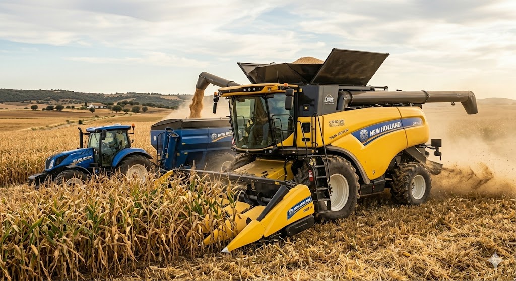 Tipos de neumáticos para tractores agrícolas