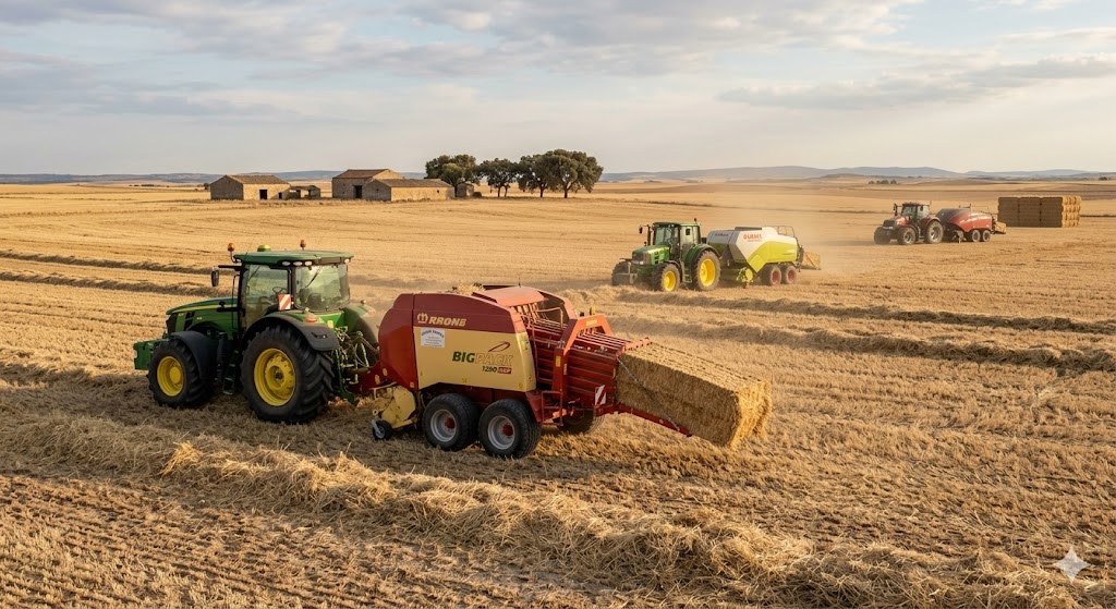 Tipos de neumáticos para tractores agrícolas